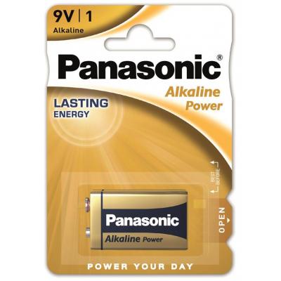 Батарейка Panasonic Крона 6LR61 Alkaline Power * 1 (6LR61REB/1BP) (U0436179)
