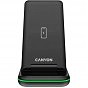 Зарядний пристрій Canyon WS- 304 Foldable 3in1 Wireless charger (CNS-WCS304B) (U0780070)