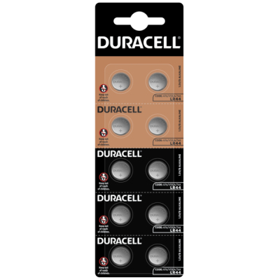 Батарейка Duracell LR44 / V13GA / A76 (плакат 2*5) * 10 (5008184) (U0797455)