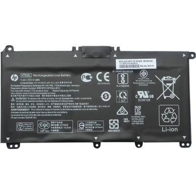 Акумулятор до ноутбука HP 250 G7HT03XL, 3470mAh (41.9Wh), 3cell, 11.55V, Li-ion, black (A47771) (U0844832)