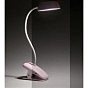 Настольная лампа Philips LED Reading Desk lamp Donutclip 3W, 4000K, 1200mAh (Lithium battery), рожевий (929003179627) (U0861016)