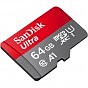 Карта пам'яті SanDisk 64GB microSD class 10 UHS-I Ultra (SDSQUAB-064G-GN6MA) (U0862784)