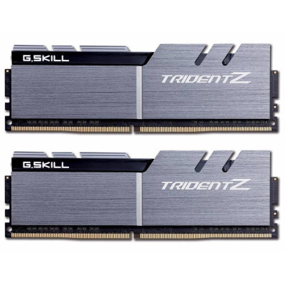 Модуль пам'яті для комп'ютера DDR4 16GB (2x8GB) 3200 MHz Trident Z Black G.Skill (F4-3200C16D-16GTZSK) (U0306705)