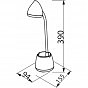 Настольная лампа Philips LED Reading Desk lamp Hat 4.5W, 3000/4000/5700K, 1800mAh (Lithium battery), білий (929003241007) (U0861017)
