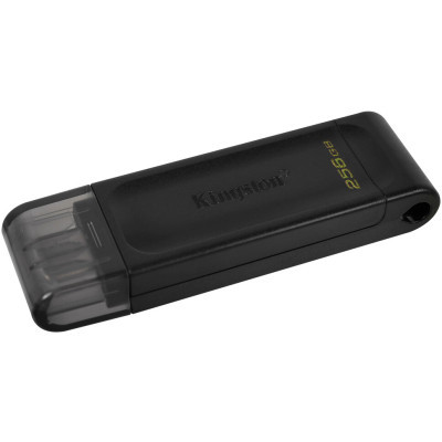 USB флеш накопитель Kingston 256GB DataTraveller 70 USB 3.2 / Type-C (DT70/256GB) (U0862813)