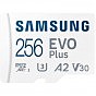 Карта памяти Samsung microSDXC 256GB C10 UHS-I R130MB/s Evo Plus + SD (MB-MC256KA/EU) (U0898062)