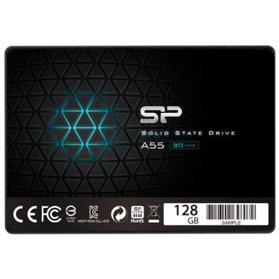 Накопичувач SSD 2.5» 128GB Silicon Power (SP128GBSS3A55S25) (U0283688)
