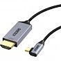 Кабель мультимедийный USB-C to HDMI 1.8m USB 3.1 L-type 4K60Hz Choetech (XCH-1803) (U0855788)