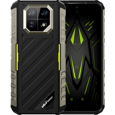 Мобільний телефон Ulefone Armor 22 8/256Gb Black Green (6937748735601) (U0858872)