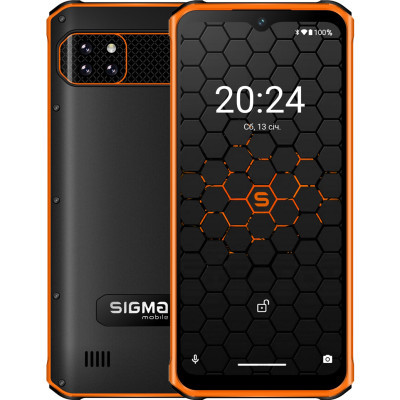 Мобильный телефон Sigma X-treme PQ56 Black Orange (4827798338025) (U0896974)