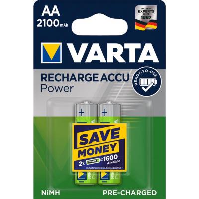 Аккумулятор Varta AA Rechargeable Accu 2100mAh * 2 (56706101402) (U0002573)