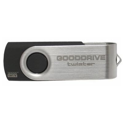 USB флеш накопитель Goodram 8GB Twister Black USB 2.0 (UTS2-0080K0R11) (U0170410)