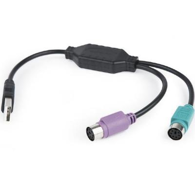 Переходник USB to PS/2 Cablexpert (UAPS12-BK) (U0291794)