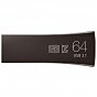 USB флеш накопичувач Samsung 64GB Bar Plus Black USB 3.1 (MUF-64BE4/APC) (U0295051)