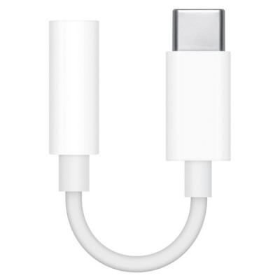 Перехідник Apple USB-C to 3.5 mm Headphone Jack Adapter, Model A2155 (MU7E2ZM/A) (U0399748)