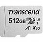 Карта памяти Transcend 512GB microSDXC Class 10 U3 (TS512GUSD300S-A) (U0449605)
