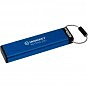 USB флеш накопитель Kingston 128GB IronKey Keypad 200 AES-256 Encrypted Blue USB 3.2 (IKKP200/128GB) (U0889393)