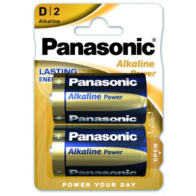 Батарейка Panasonic D LR20 Alkaline Power * 2 (LR20REB/2BP) (U0063173)