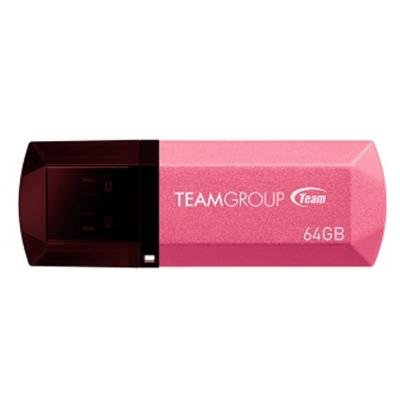 USB флеш накопитель Team 64GB C153 Pink USB 2.0 (TC15364GK01) (U0156306)