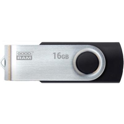 USB флеш накопичувач Goodram 16GB Twister Black USB 3.0 (UTS3-0160K0R11) (U0175515)