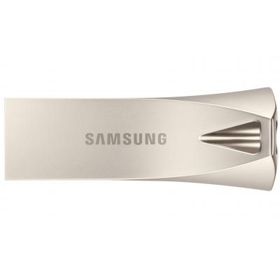 USB флеш накопичувач Samsung 128GB Bar Plus Silver USB 3.1 (MUF-128BE3/APC) (U0295047)