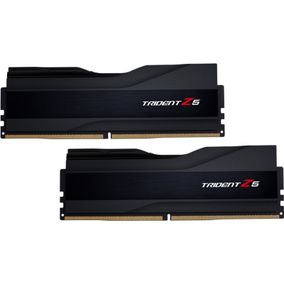 Модуль памяти для компьютера DDR5 32GB (2x16GB) 6000 MHz Trident Z5 Black G.Skill (F5-6000J3636F16GX2-TZ5K) (U0788085)