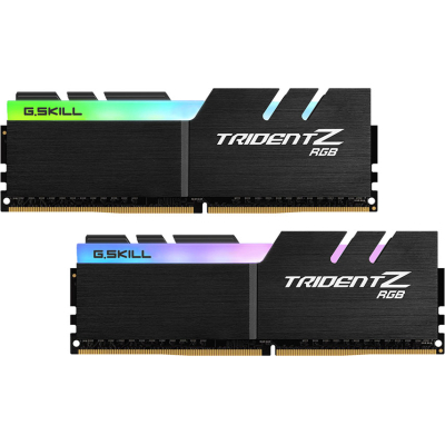 Модуль памяти для компьютера DDR4 16GB (2x8GB) 4400 MHz Trident Z RGB G.Skill (F4-4400C18D-16GTZRC) (U0810560)