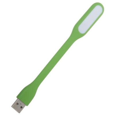 Лампа USB Optima LED, гнучка, 2 шт, зелений (UL-001-GR2) (U0855867)