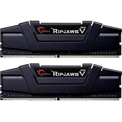 Модуль памяти для компьютера DDR4 16GB (2x8GB) 3200 MHz Ripjaws V G.Skill (F4-3200C16D-16GVKB) (U0215035)