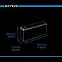 Батарея к ИБП Ective DC 125, 12V-126Ah, AGM Slim (TN4710) (U0796105)