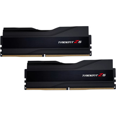 Модуль пам'яті для комп'ютера DDR5 32GB (2x16GB) 5600 MHz Trident Z5 Silver G.Skill (F5-5600J4040C16GX2-TZ5S) (U0822507)