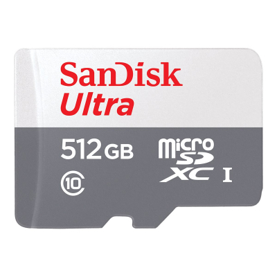 Карта памяти SanDisk 512GB microSDXC class 10 UHS-I Ultra (SDSQUNR-512G-GN3MN) (U0874221)