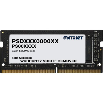 Модуль памяти для ноутбука SoDIMM DDR4 16GB 3200 MHz Signature Line Patriot (PSD416G320081S) (U0874179)