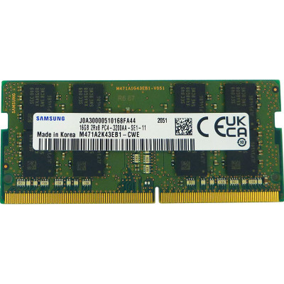Модуль пам'яті для ноутбука SoDIMM DDR4 16GB 3200 MHz Samsung (M471A2K43EB1-CWE) (U0886818)
