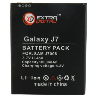 Аккумуляторная батарея Extradigital Samsung Galaxy J7 J700H (3000mAh) (BMS6407) (U0247172)
