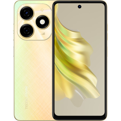Мобільний телефон Tecno KJ5n (Spark 20 8/128Gb) Neon Gold (4894947013560) (U0906275)