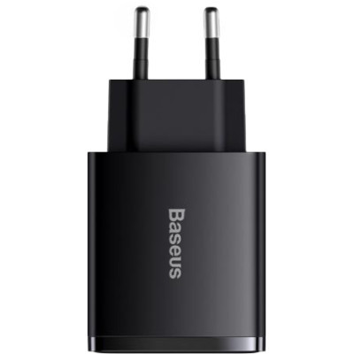 Зарядное устройство Baseus Compact Quick Charger 2U+C (CCXJ-E01) (U0814607)