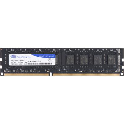 Модуль памяти для компьютера DDR3 8GB 1600 MHz Team (TED38G1600C1101) (U0103829)