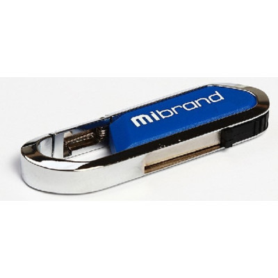 USB флеш накопичувач Mibrand 64GB Aligator Blue USB 2.0 (MI2.0/AL64U7U) (U0534509)