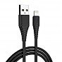 Зарядное устройство ColorWay 1USB AUTO ID 2A (10W) black + cable Lightning (CW-CHS012CL-BK) (U0624075)