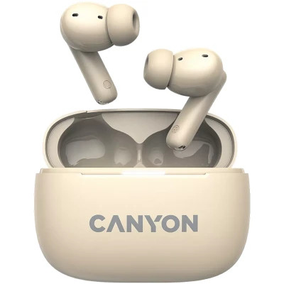 Наушники Canyon TWS-10 OnGo ANC ENC Beige (CNS-TWS10BG) (U0895853)