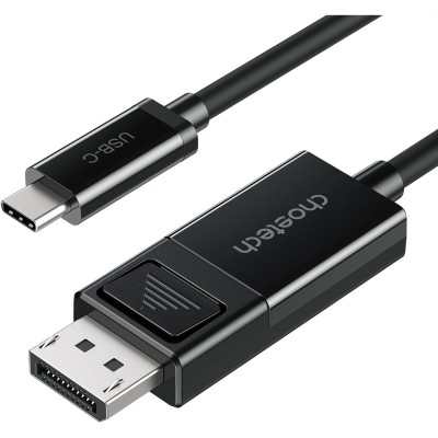 Кабель мультимедийный USB 3.1 Type-C to DisplayPort 1.8m V1.4 Thunderbolt 3 4K60Hz PVC Choetech (XCP-1803) (U0855418)