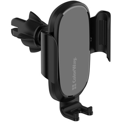 Зарядний пристрій ColorWay Air Vent Car Wireless Charger 15W Black (CW-CHAW038Q-BK) (U0858237)