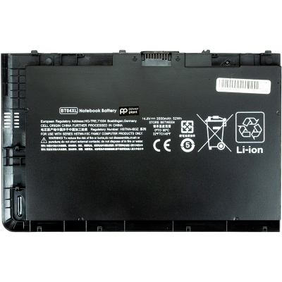 Аккумулятор для ноутбука HP EliteBook Folio 9470m (BT04XL, HP9470PB) 14.8V 3500mAh PowerPlant (NB460670) (U0323043)