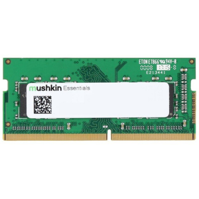 Модуль памяти для ноутбука SoDIMM DDR4 16GB 3200 MHz Essentials Mushkin (MES4S320NF16G) (U0834320)