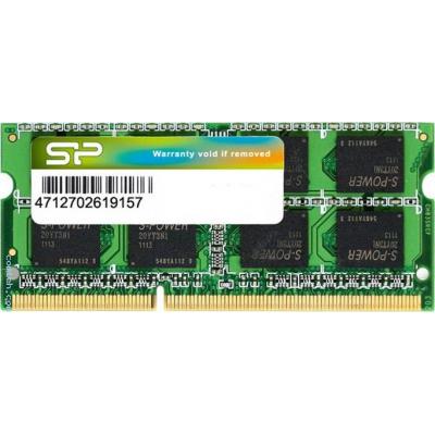 Модуль памяти для ноутбука SoDIMM DDR3 4GB 1600 MHz Silicon Power (SP004GBSTU160N02) (U0103770)