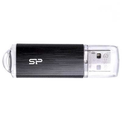 USB флеш накопитель Silicon Power 32GB Ultima U02 Black USB 2.0 (SP032GBUF2U02V1K) (U0264946)
