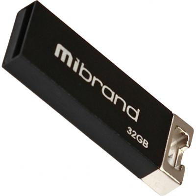 USB флеш накопичувач Mibrand 32GB Сhameleon Black USB 2.0 (MI2.0/CH32U6B) (U0538228)