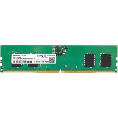 Модуль пам'яті для комп'ютера DDR5 8GB 4800 MHz JetRam Transcend (JM4800ALG-8G) (U0893023)