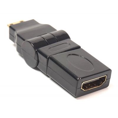 Перехідник mini HDMI AM to HDMI AF PowerPlant (KD00AS1300) (U0224422)